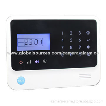 Touch Screen Home Alarm System with Relay for Home Appliance